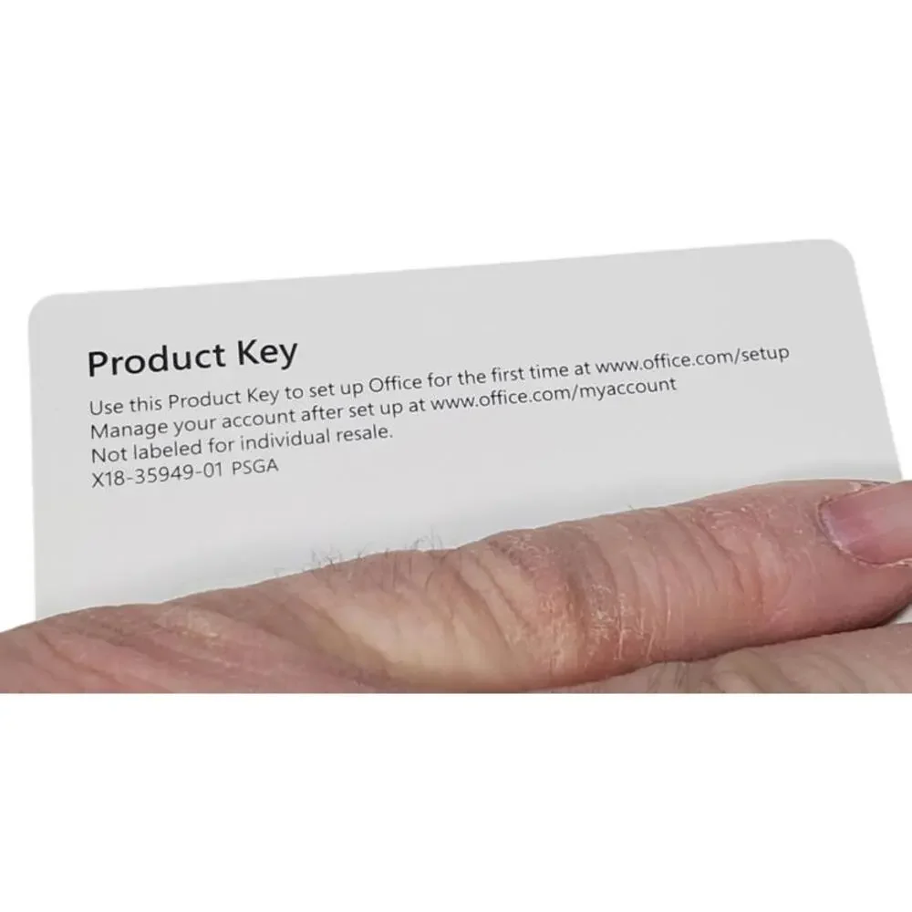 Microsoft Office 2013 Home and Business Product Key Card Full Retail English=NEW